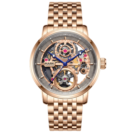 Mark Fairwhale FW-6036 SKELVAREX - Men’s Luxury Skeleton Automatic Mechanical Watch