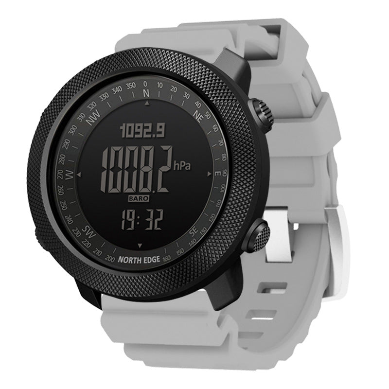 NORTH EDGE Tactical Apache Silicone Watch Grey