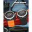 NORTH EDGE Tactical Evoque 2 Solar Drive Watch Orange