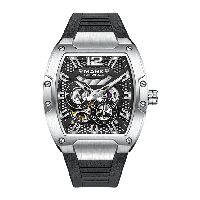 Mark Fairwhale FW-6850 CHRONOVEX - Men’s Hybrid Chronograph Skeleton Automatic Watch