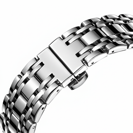 Mark Fairwhale  FW-5036 NEXORA– Men’s Multi-Function Quartz Watch with Roman Dial & Stainless Steel Bracelet