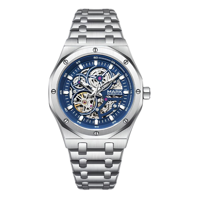 Mark Fairwhale FW-6840 TORSKAR - Men’s Skeleton Tourbillon Automatic Watch