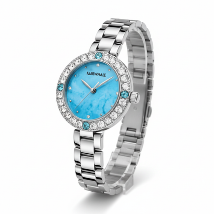 Mark Fairwhale Lady FW-3500 LUMÉRA - Women’s Luxury Diamond Dial Quartz Watch
