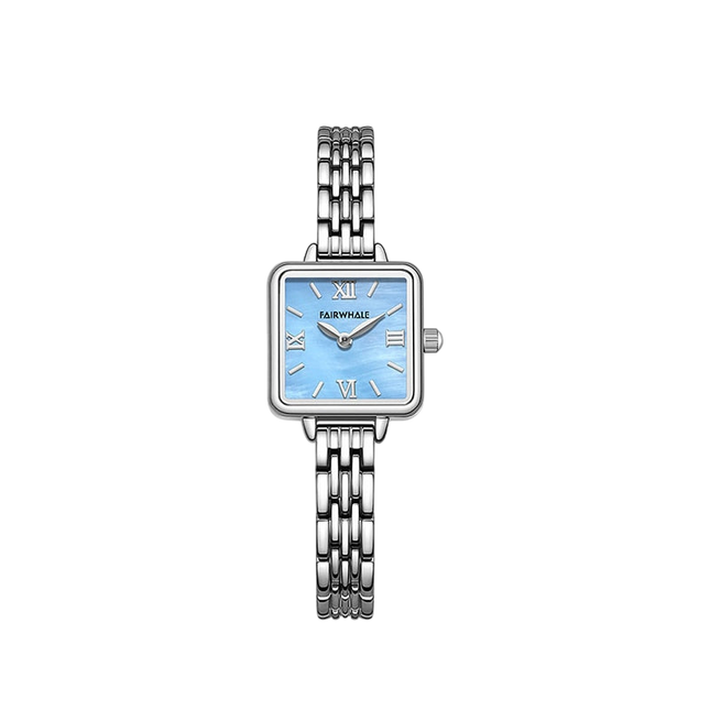 Mark Fairwhale Lady FW-3510 ELEGARIX - Square Wrist Streamer Elegant Watch