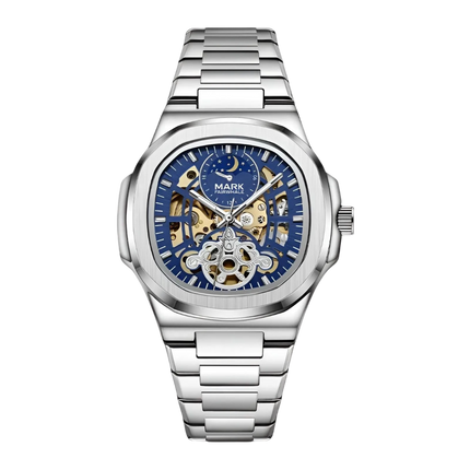 Mark Fairwhale FW-6012 LUNASKEL – Skeleton Moon Phase Automatic Watch