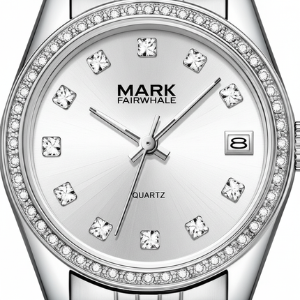 Mark Fairwhale Lady FW-3050 VELIA - Women’s Fashion Quartz Watch with Stainless Steel Strap