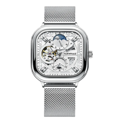 Mark Fairwhale FW-6290 ANERION - Men’s Moon Phase Automatic Watch - Celestial Timepiece
