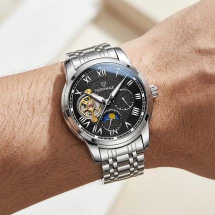 Mark Fairwhale FW-6150 TOURVEX - Men’s Automatic Mechanical Tourbillon Watch