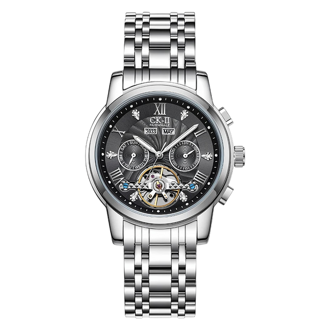 Mark Fairwhale FW-6028 CHRONOLUX - Men’s Automatic Mechanical Luminous Chronograph Watch