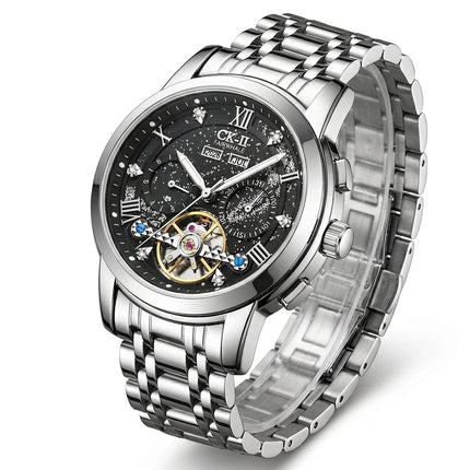 Mark Fairwhale FW-6055 LUMIVEX - Men’s Automatic Mechanical Chronograph Watch