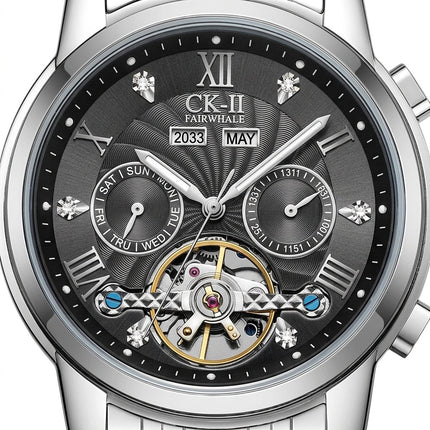 Mark Fairwhale FW-6028 CHRONOLUX - Men’s Automatic Mechanical Luminous Chronograph Watch