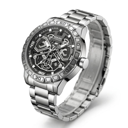 Mark Fairwhale FW-5940 VELTORA – Men’s Luxury Stainless Steel Automatic Date Watch
