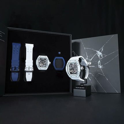 TSAR BOMBA Interchangeable Automatic Watch TB8218 Twin Set