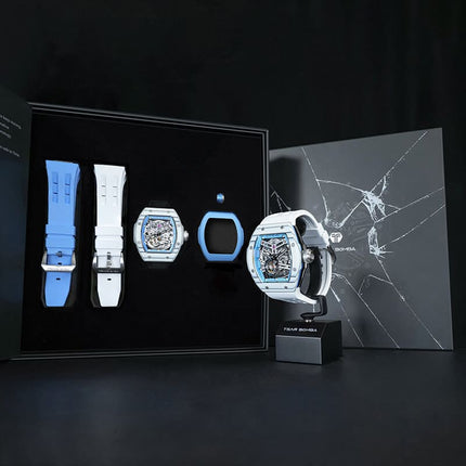 TSAR BOMBA Interchangeable Automatic Watch TB8218 Twin Set