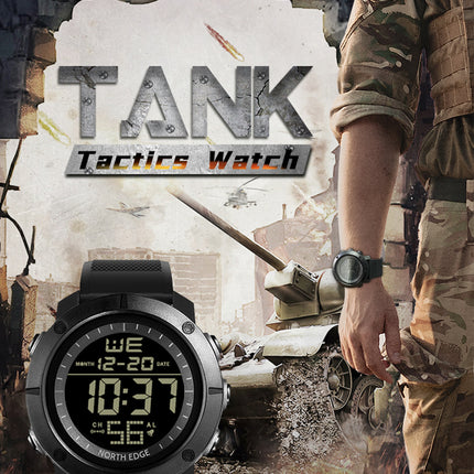NORTH EDGE Tactical Tank Watch Black