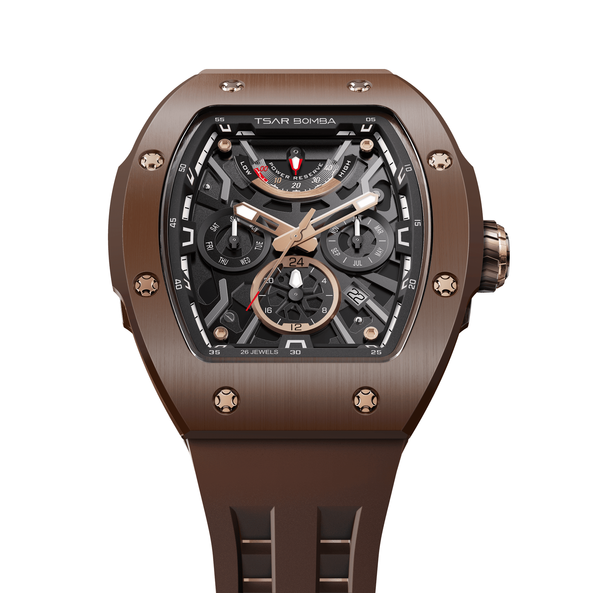 TSAR BOMBA Atomic-Full Ceramic Automatic Edition-TB8222C