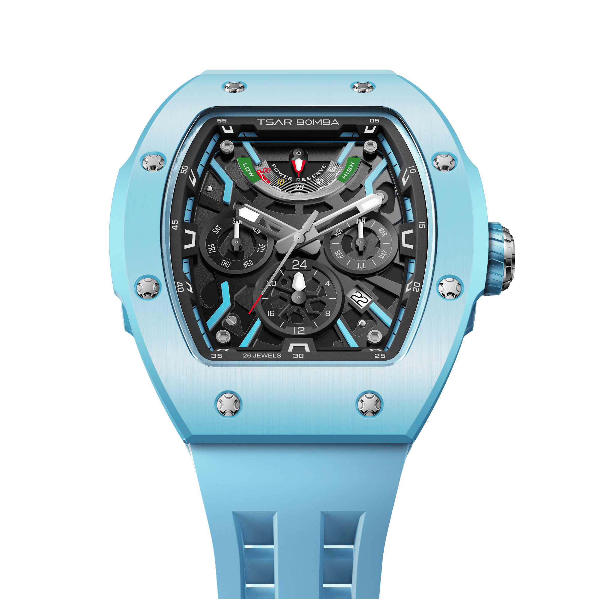 TSAR BOMBA Atomic-Full Ceramic Automatic Edition-TB8222C