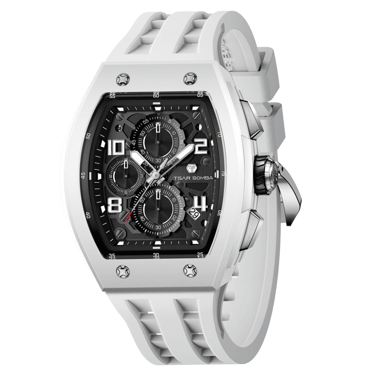 TSAR BOMBA Elemental– Bioceramic Date Quartz