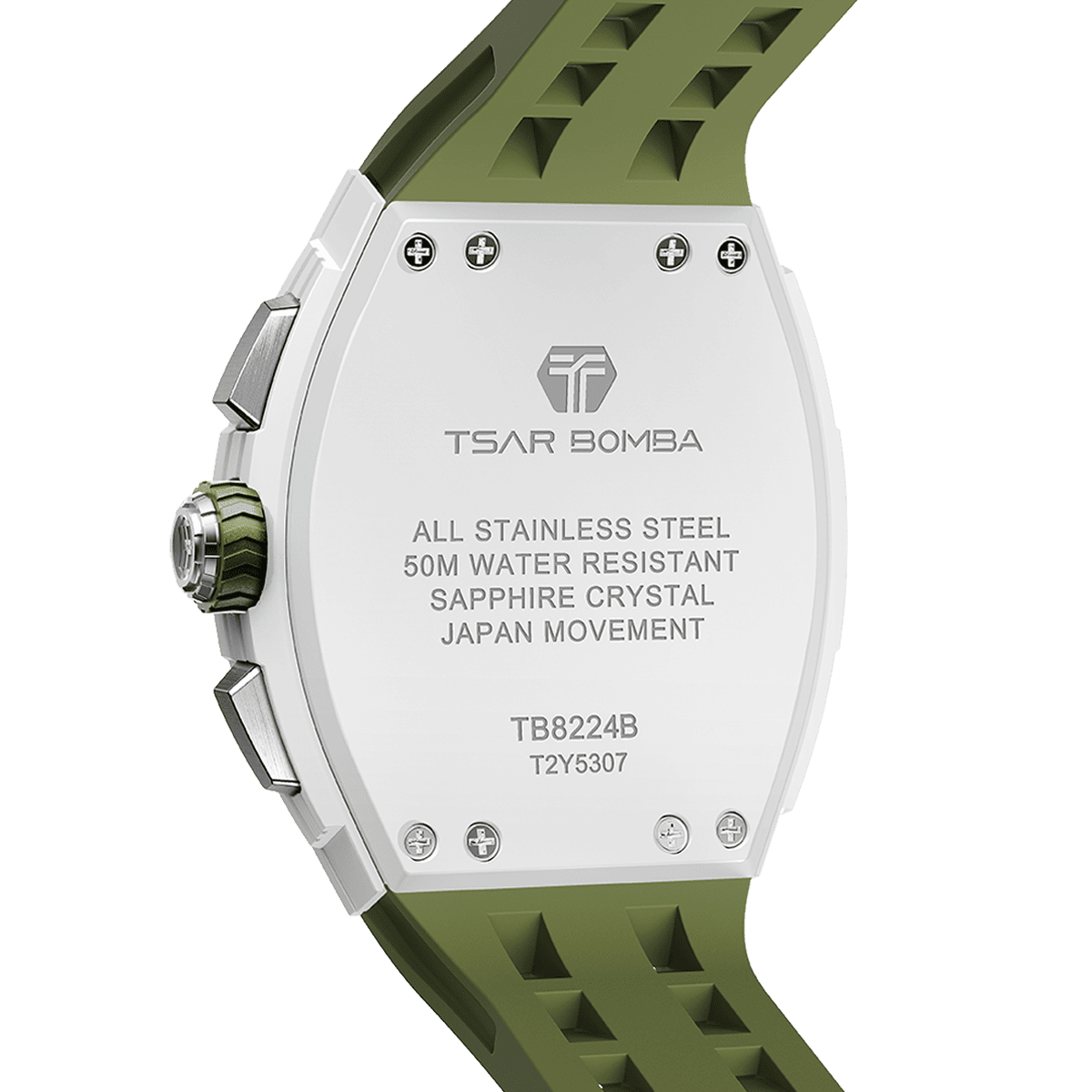 TSAR BOMBA Elemental– Bioceramic Date TB8224B Quartz