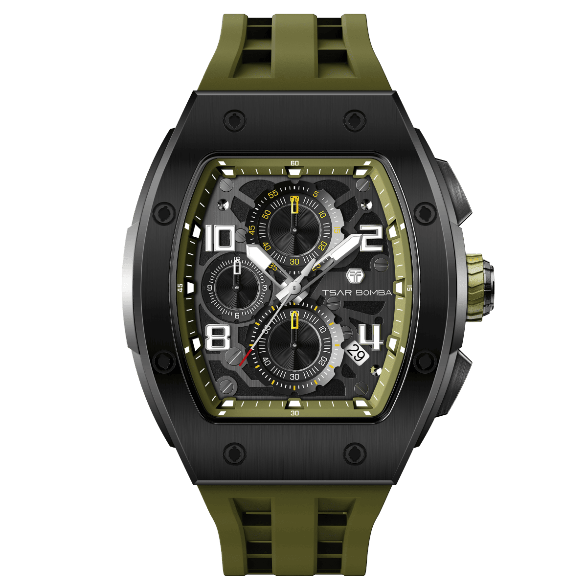 TSAR BOMBA Elemental-Calendar Version TB8224Q Quartz