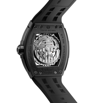 TSAR BOMBA Elemental-Carbon Fiber Automatic Watch TB8228CF