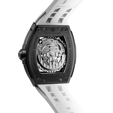 TSAR BOMBA Elemental-Carbon Fiber Automatic Watch TB8228CF