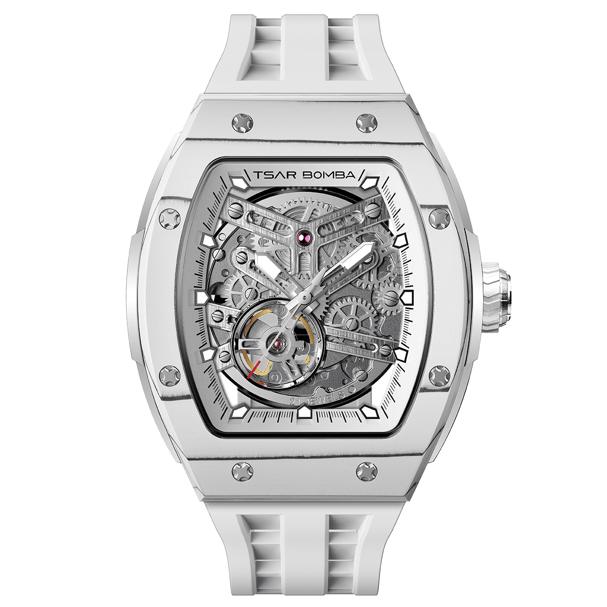 TSAR BOMBA Elemental-Carbon Fiber Automatic Watch TB8228CF