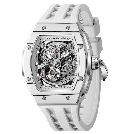 TSAR BOMBA Elemental-Carbon Fiber Automatic Watch TB8228CF