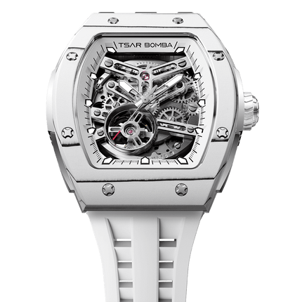 TSAR BOMBA Elemental-Carbon Fiber Automatic Watch TB8228CF