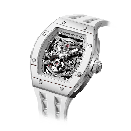 TSAR BOMBA Elemental-Carbon Fiber Automatic Watch TB8228CF