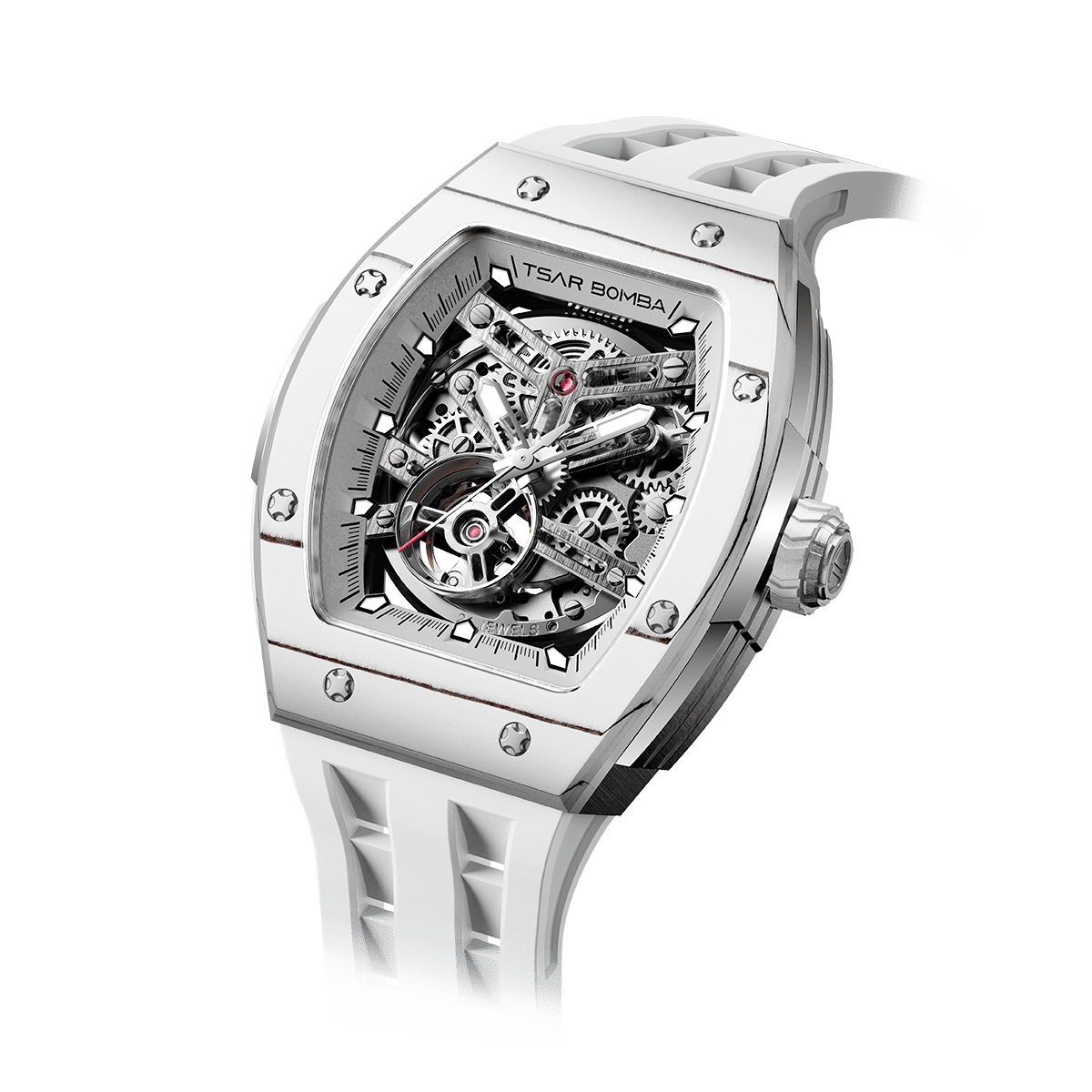 TSAR BOMBA Elemental-Carbon Fiber Automatic Watch TB8228CF