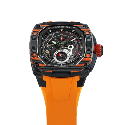 TSAR BOMBA Dark Matter 2 Carbon Fiber -Interchangeable Automatic Watch