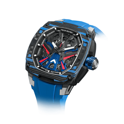 TSAR BOMBA Dark Matter 3 Carbon Fiber -Interchangeable Automatic Watch