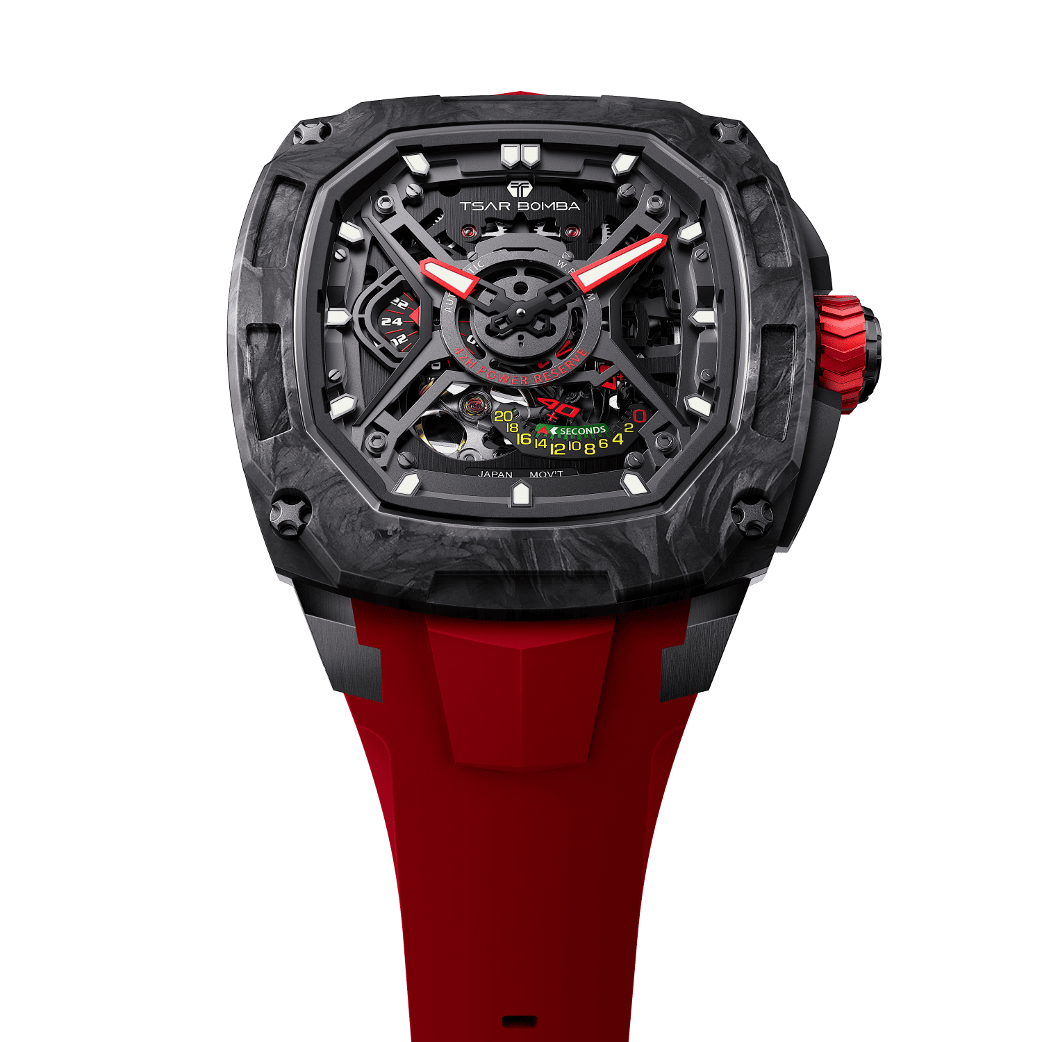 TSAR BOMBA Dark Matter 5 Carbon Fiber -Automatic Watch