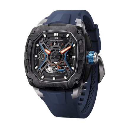 TSAR BOMBA Dark Matter 5 Carbon Fiber -Automatic Watch