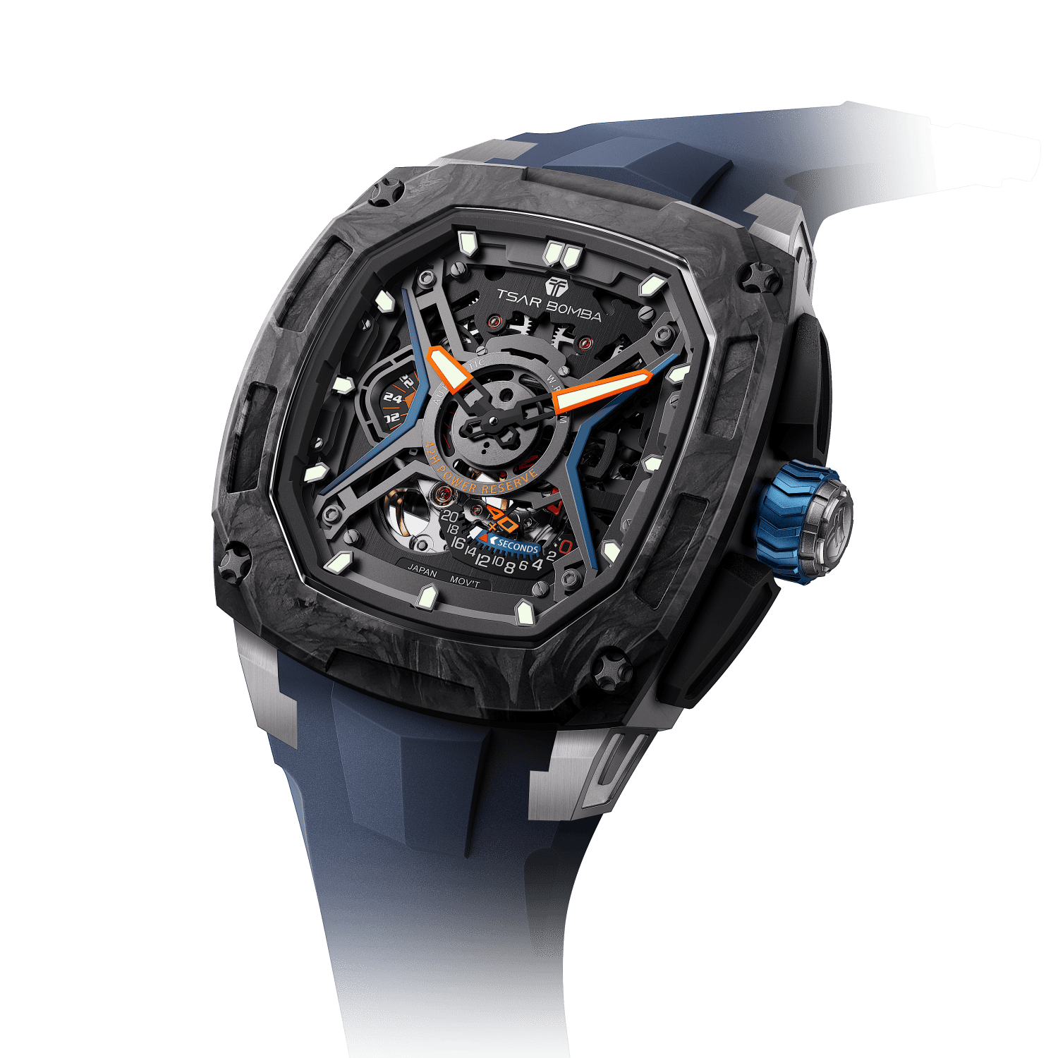 TSAR BOMBA Dark Matter 5 Carbon Fiber -Automatic Watch