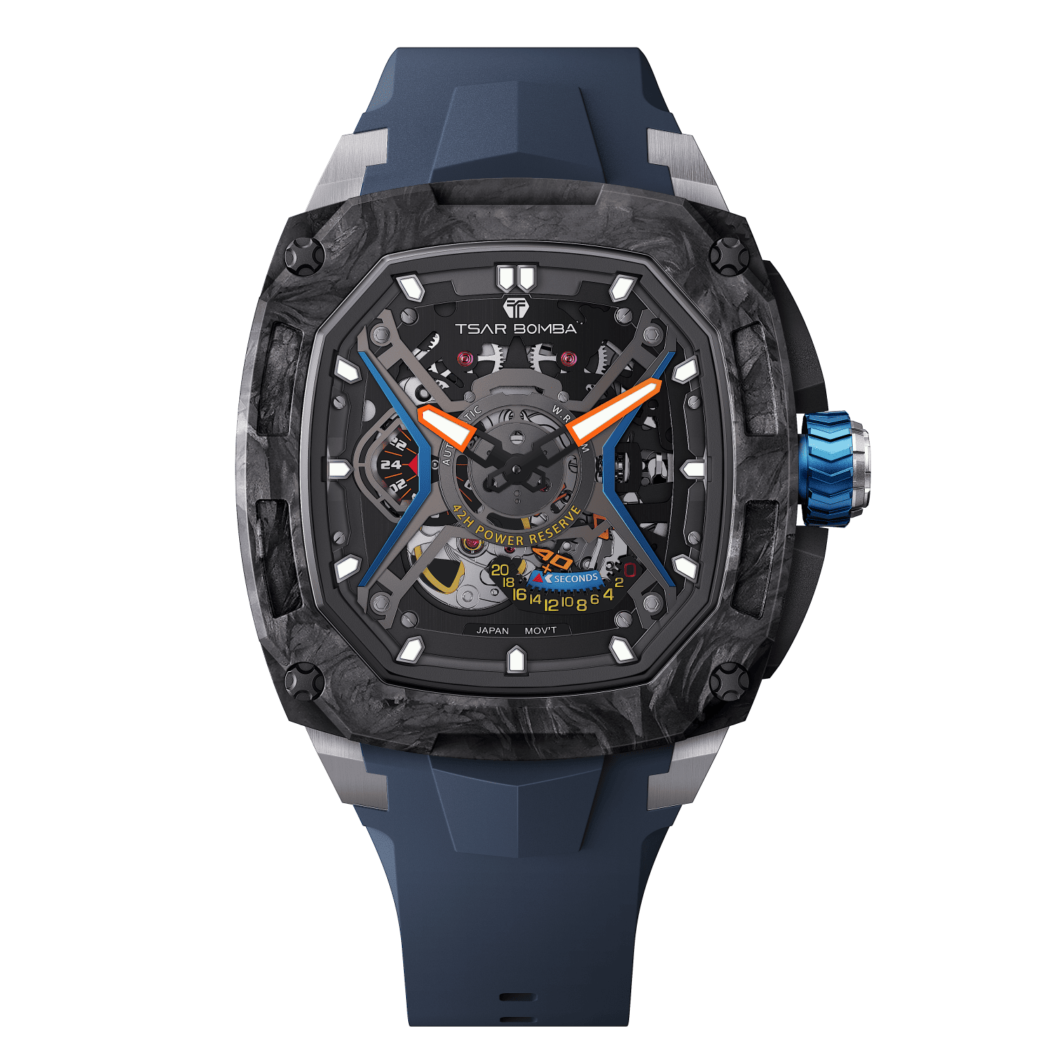 TSAR BOMBA Dark Matter 5 Carbon Fiber -Automatic Watch