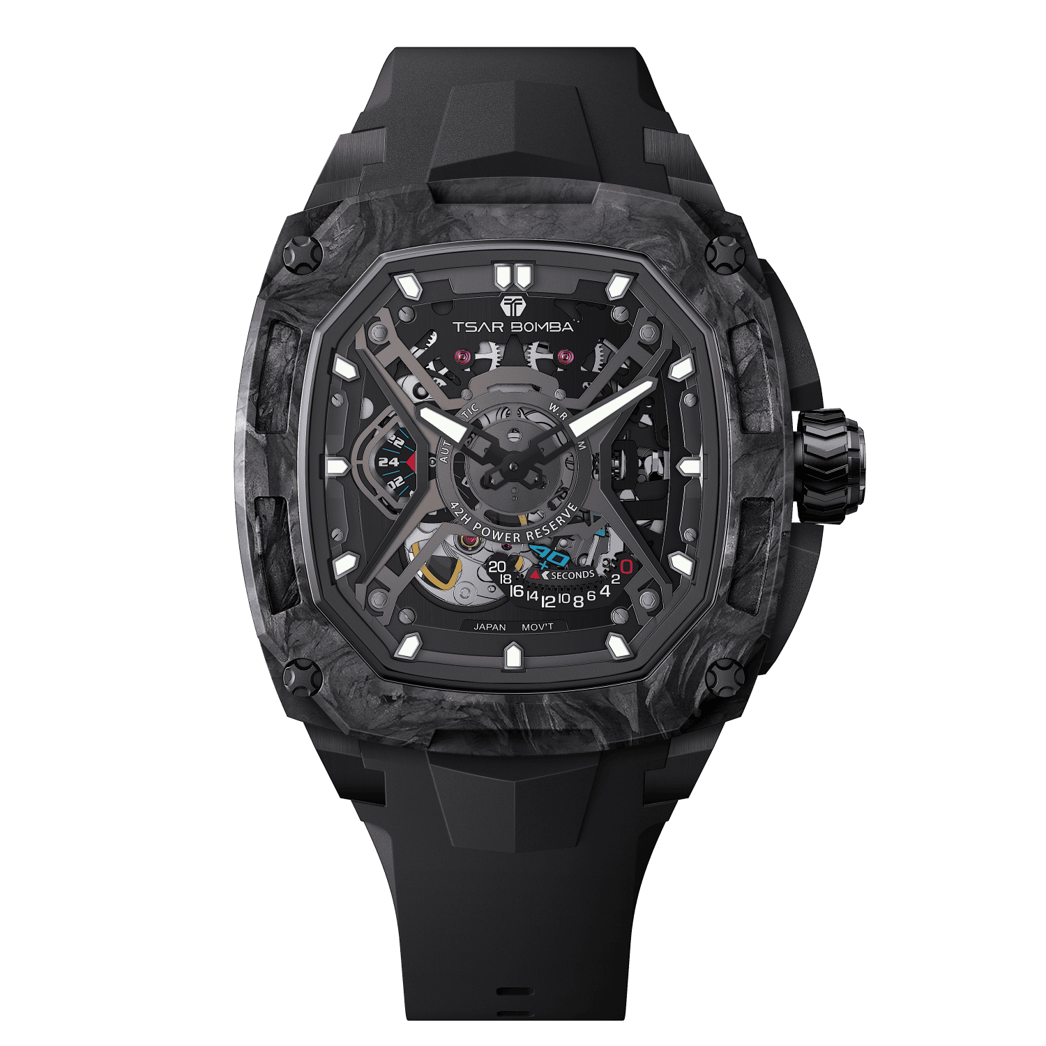 TSAR BOMBA Dark Matter 5 Carbon Fiber -Automatic Watch