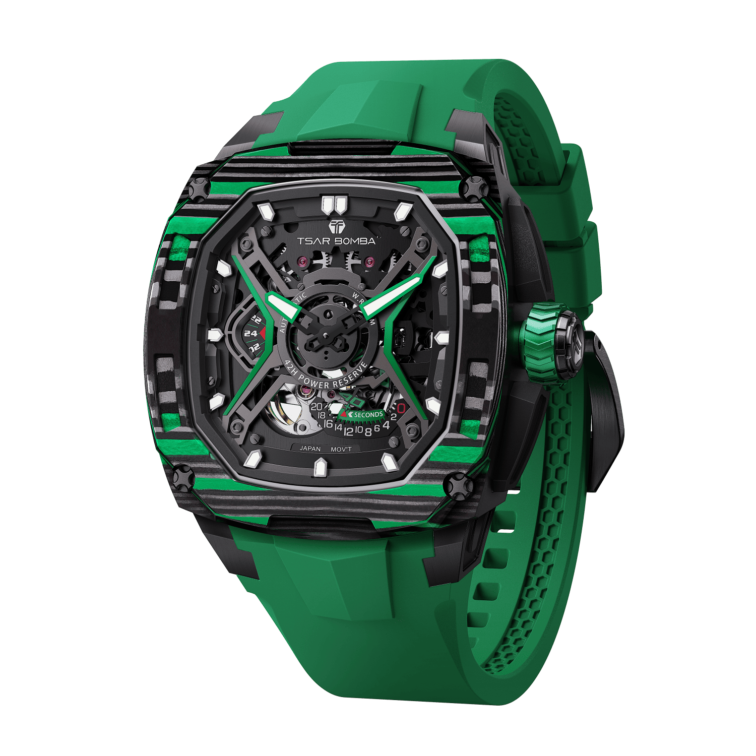 TSAR BOMBA Dark Matter 5 Carbon Fiber -Automatic Watch