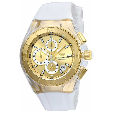 TechnoMarine Cruise Women's Watch Stainless Steel Case Silicone Strap Quartz