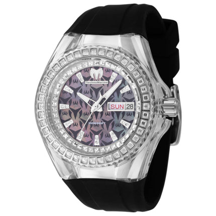 TechnoMarine Cruise Women's Watch Stainless Steel Case Silicone Strap Quartz