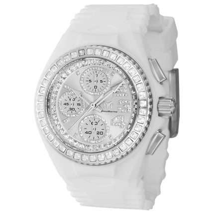 TechnoMarine Cruise Jellyfish Women's Watch Stainless Steel Case Silicone Strap Quartz
