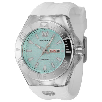 TechnoMarine Cruise Men's Watch Stainless Steel Case Silicone Strap Quartz