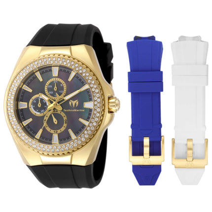 TechnoMarine Cruise Monogram Men's Watch Stainless Steel Case Quartz Movement