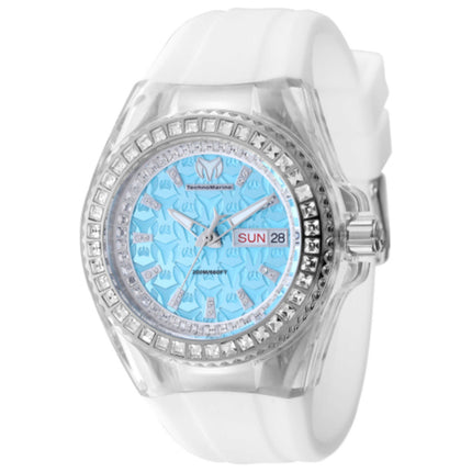 Invicta Cruise Monogram Women's Watch Stainless Steel Case Silicone Strap Quartz