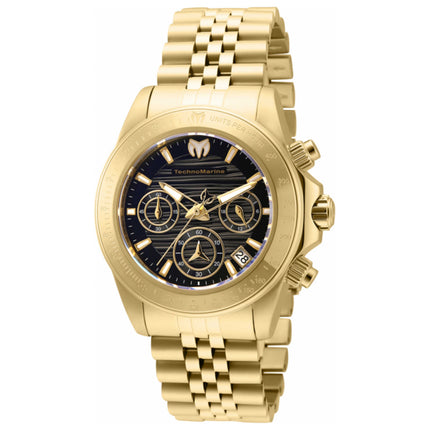 TechnoMarine Manta Ray Men's Watch Stainless Steel Case and Bracelet Quartz 44mm