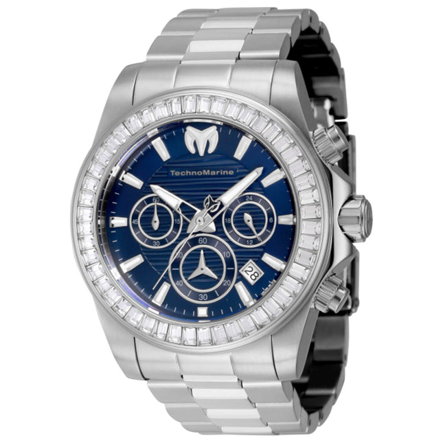 TechnoMarine Manta Ray Men's Stainless Steel Watch 44mm