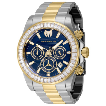 TechnoMarine Manta Ray Men's Watch Stainless Steel Case and Bracelet Quartz