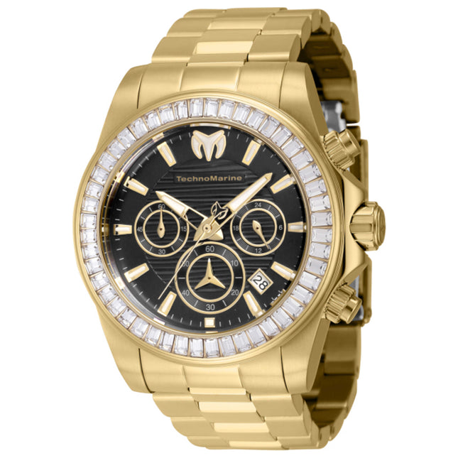TechnoMarine Manta Ray Men's Stainless Steel Quartz Watch 44mm