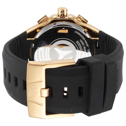 TechnoMarine Men's Cruise Watch Stainless Steel Case Silicone Strap Quartz Movement Dive Capable